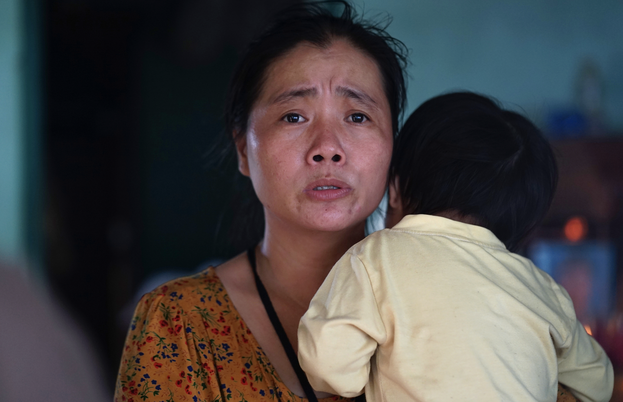 Chồng thiệt mạng trong lũ vì quay lại cứu 2 cháu: Vợ nghẹn lòng kể về bữa cơm vội vã cuối cùng- Ảnh 3.