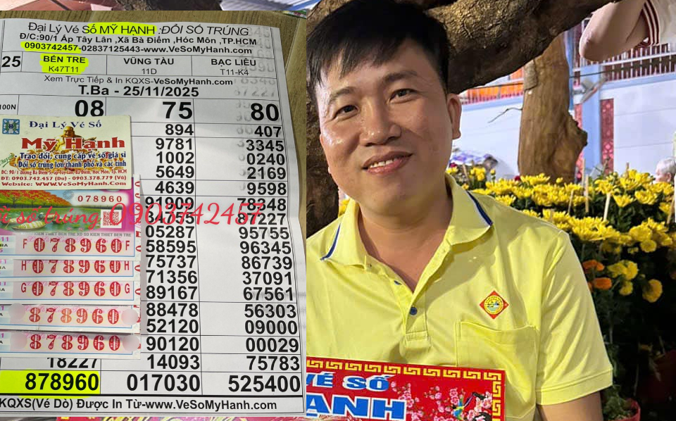 Xổ số miền Nam: Thầy giáo ở TPHCM trúng 4 tỉ đồng, nhận hết tiền mặt- Ảnh 1.