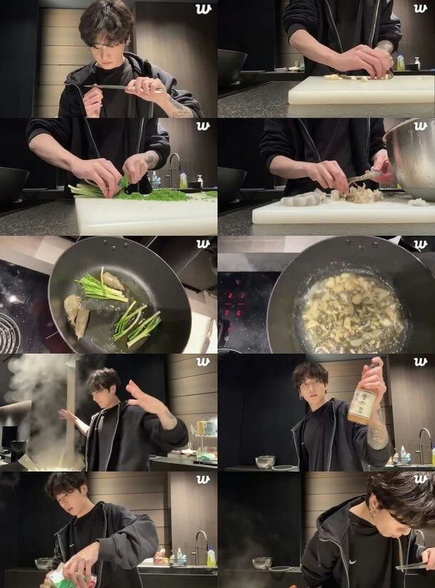 Jungkook thu hút 6,4 triệu lượt xem với món "Mì Ý sốt đậu nành Uni"- Ảnh 2.