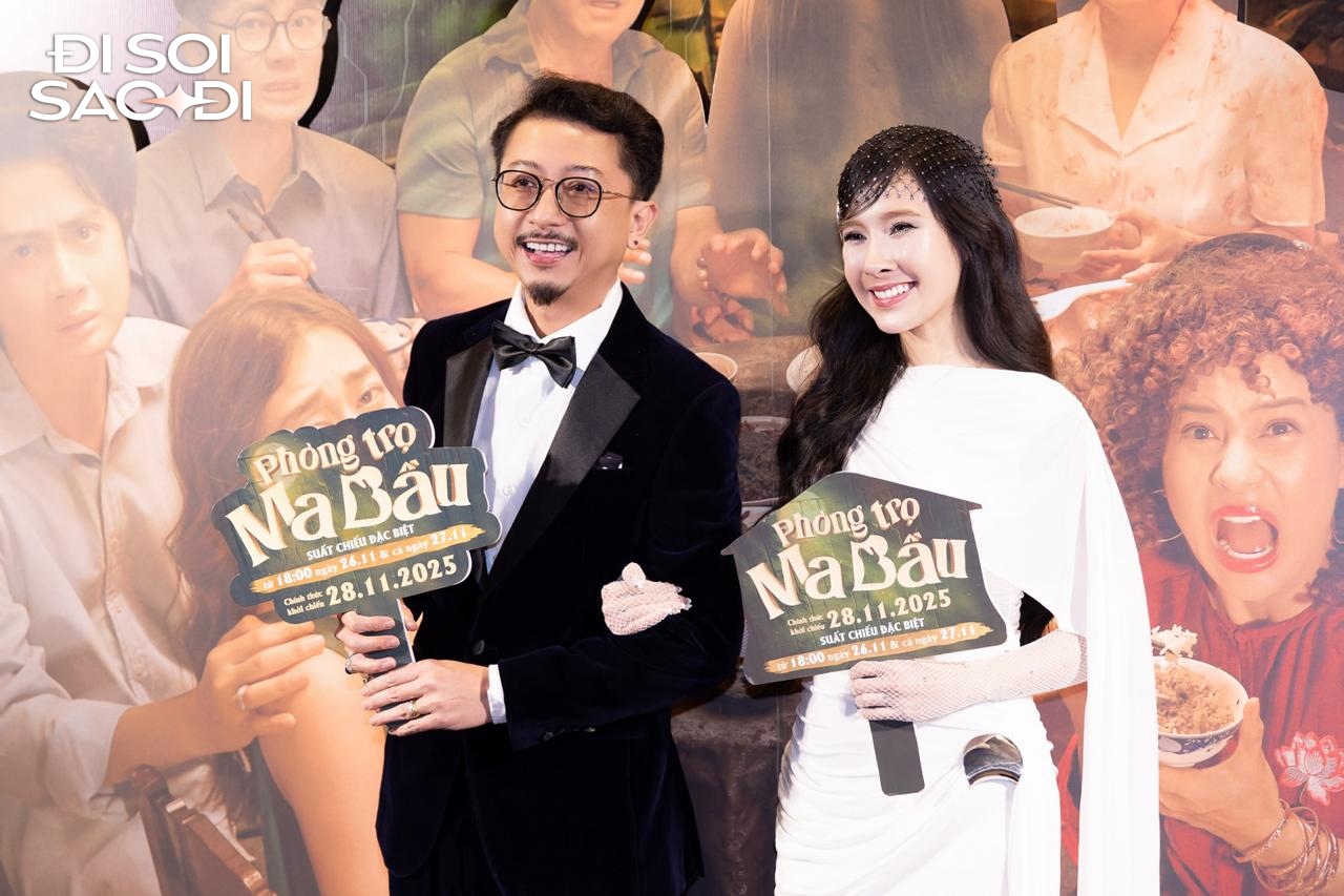 Thảm đỏ HOT nhất hôm nay: Kim Tuyến đẹp đến nỗi bị fan vây kín, một mỹ nhân Genz khoe vòng 1 nóng bỏng mắt- Ảnh 8.