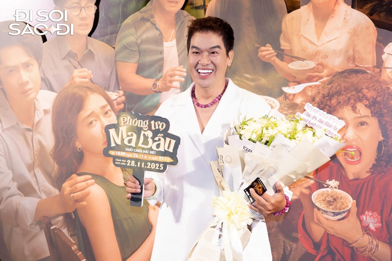 Thảm đỏ HOT nhất hôm nay: Kim Tuyến đẹp đến nỗi bị fan vây kín, một mỹ nhân Genz khoe vòng 1 nóng bỏng mắt- Ảnh 9.