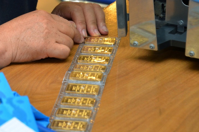 Sáng 26-11, giá vàng miếng SJC, vàng nhẫn lên cao nhất 2 tuần- Ảnh 1.