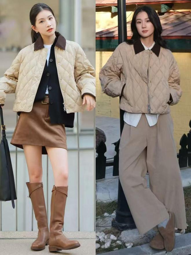 Năm nay không còn mốt áo phao to sụ: Cả phố đang mặc "áo bông bà ngoại", càng mặc càng trẻ, nhìn vừa xinh vừa gọn- Ảnh 4.