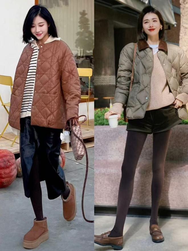 Năm nay không còn mốt áo phao to sụ: Cả phố đang mặc "áo bông bà ngoại", càng mặc càng trẻ, nhìn vừa xinh vừa gọn- Ảnh 3.