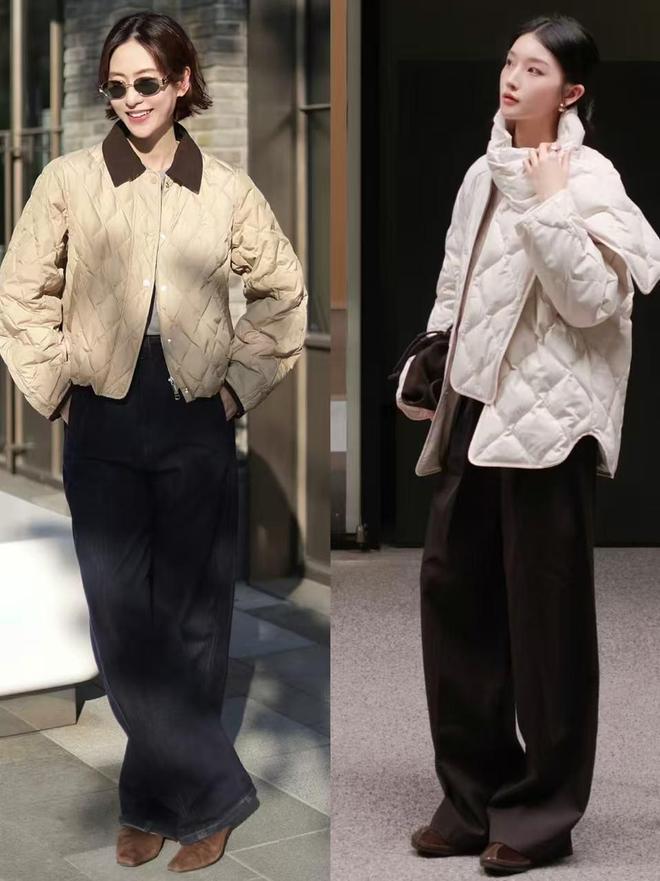 Năm nay không còn mốt áo phao to sụ: Cả phố đang mặc "áo bông bà ngoại", càng mặc càng trẻ, nhìn vừa xinh vừa gọn- Ảnh 5.
