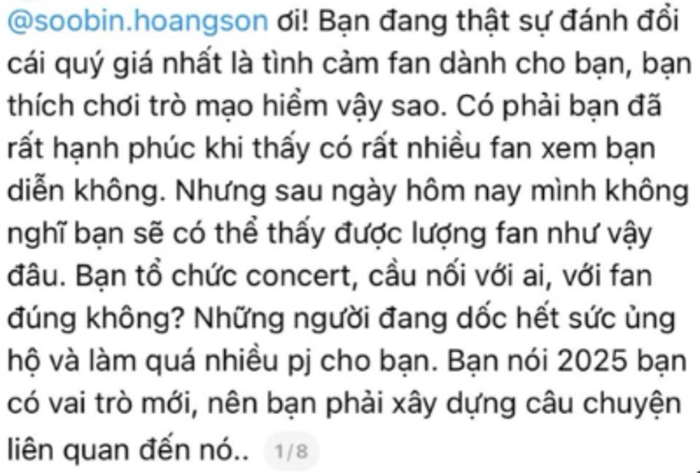 SOOBIN mất ngủ sau khủng hoảng “thoát fan”- Ảnh 3.