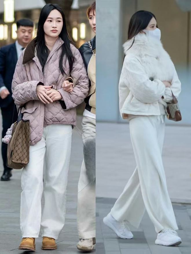 Năm nay không còn mốt áo phao to sụ: Cả phố đang mặc "áo bông bà ngoại", càng mặc càng trẻ, nhìn vừa xinh vừa gọn- Ảnh 9.