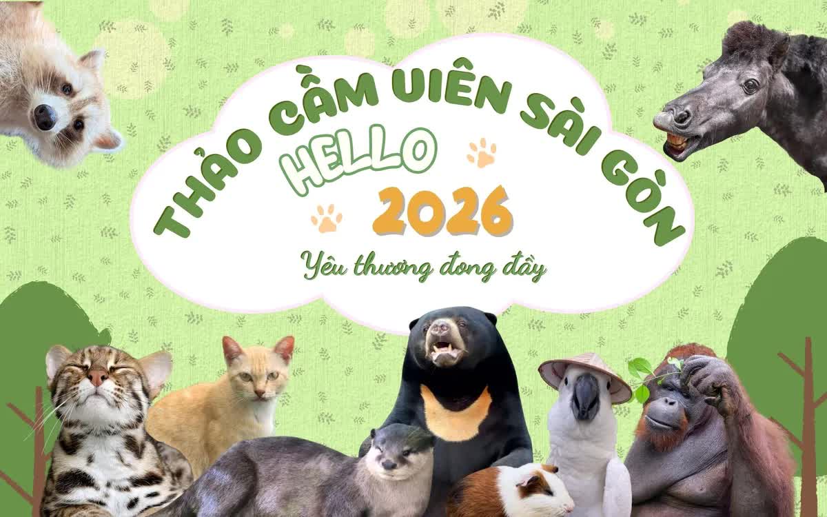 Thảo Cầm Viên Sài Gòn ra mắt bộ lịch “Yêu thương đong đầy” sẻ chia cùng đồng bào vùng lũ- Ảnh 1.