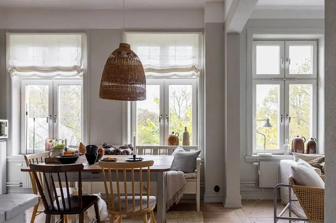 Căn hộ Bắc Âu kiểu này, chỉ cần thở thôi cũng thấy nhẹ lòng- Ảnh 2.