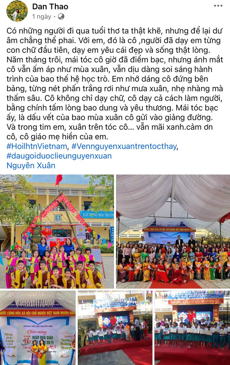 Trend khoe ảnh với thầy c&ocirc; đang b&ugrave;ng nổ MXH: Đ&ocirc;i ba bức h&igrave;nh m&agrave; c&oacute; ngay một "v&eacute; về tuổi học tr&ograve;"!- Ảnh 4.