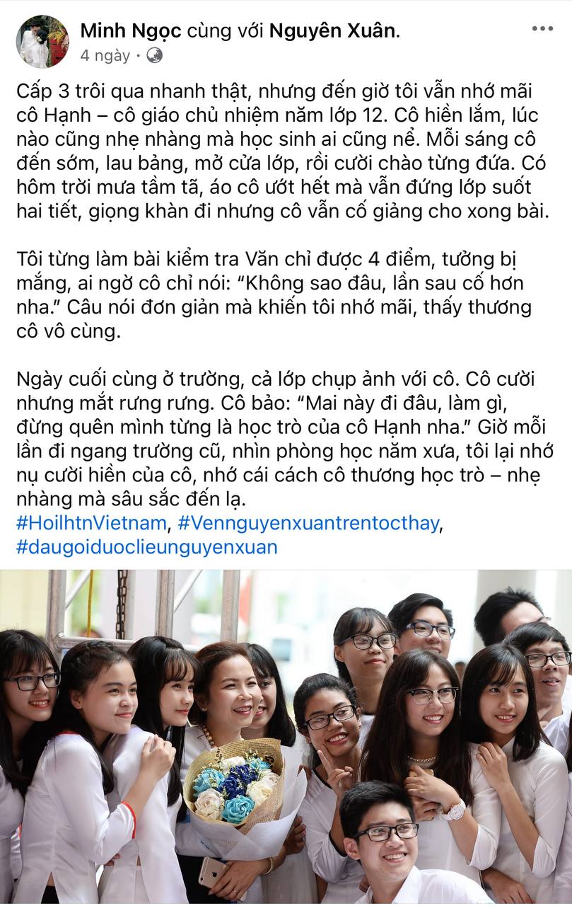 Trend khoe ảnh với thầy c&ocirc; đang b&ugrave;ng nổ MXH: Đ&ocirc;i ba bức h&igrave;nh m&agrave; c&oacute; ngay một "v&eacute; về tuổi học tr&ograve;"!- Ảnh 1.
