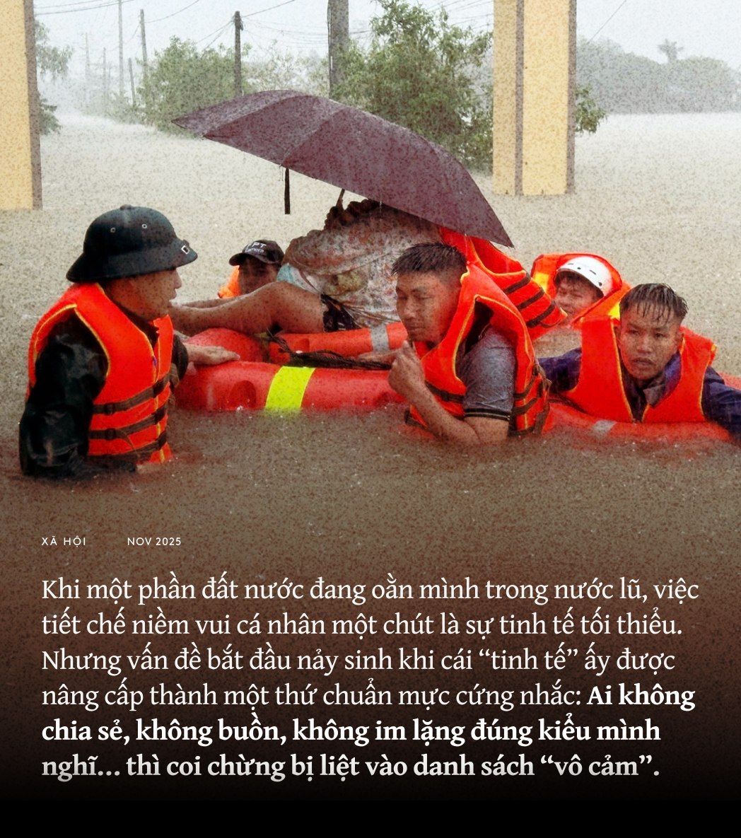 Không ai có nhiệm vụ phải trình diễn sự thương cảm của mình cho người khác- Ảnh 2. Không ai có nhiệm vụ phải trình diễn sự thương cảm của mình cho người khác- Ảnh 2.