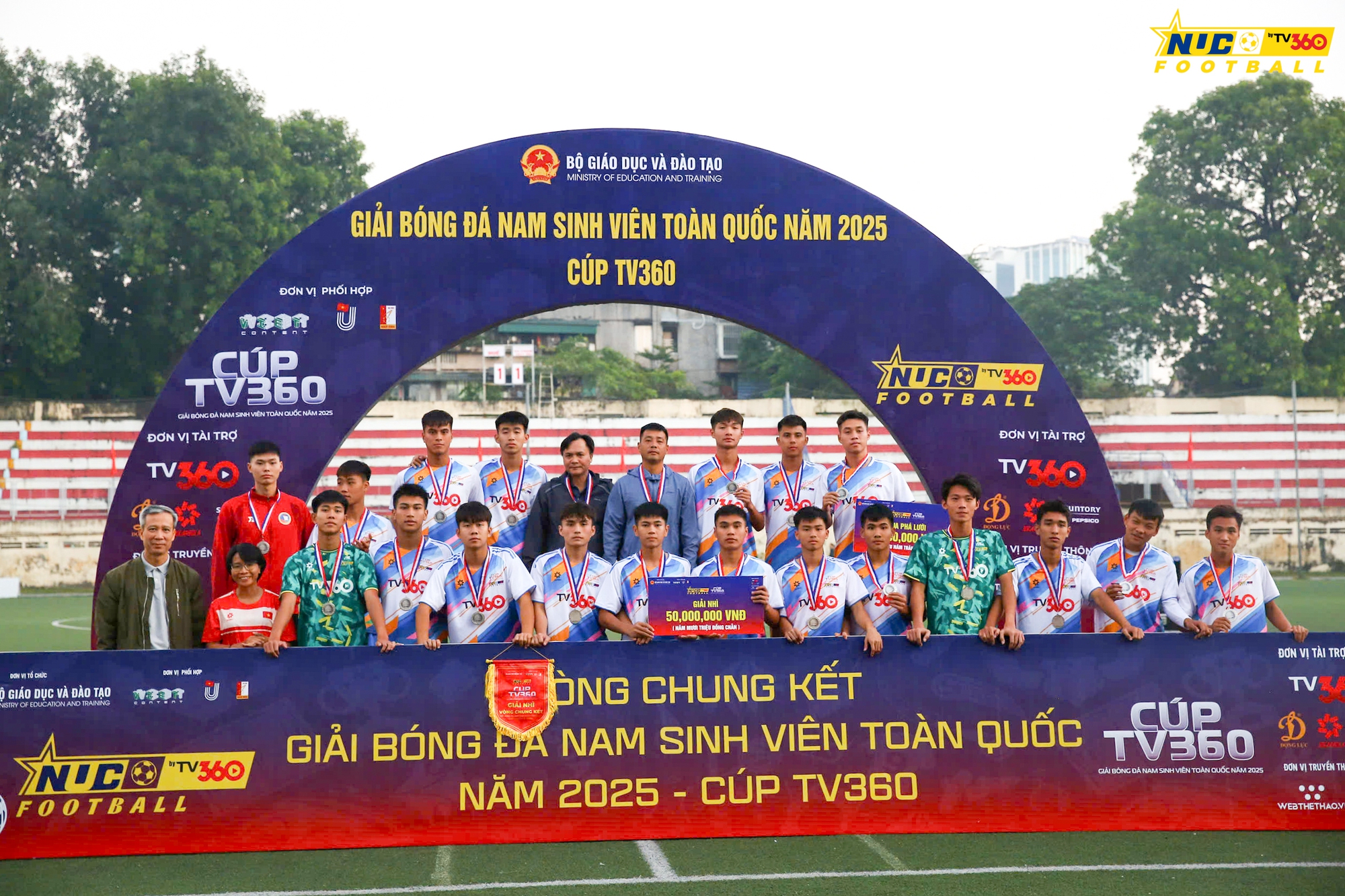 Tìm ra nhà vô địch Giải bóng đá nam sinh viên toàn quốc 2025- Ảnh 2.