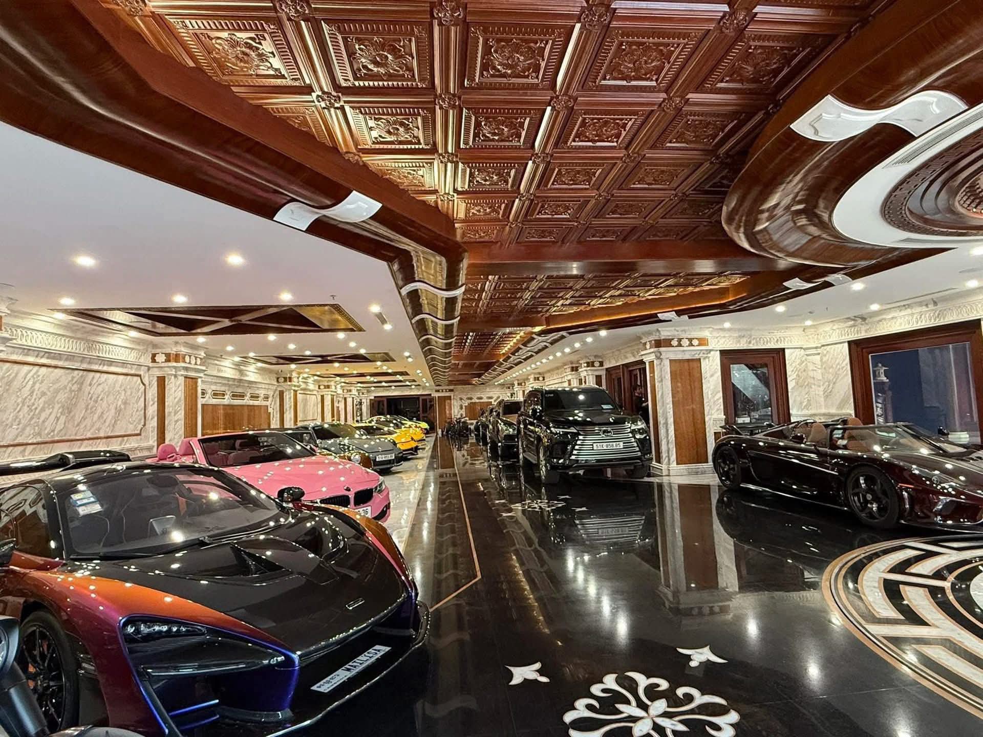 Bức ảnh thu hồi khối t&agrave;i sản khổng lồ trong biệt phủ 4.000m2 của Mailisa, nhiều người đ&atilde; bị 