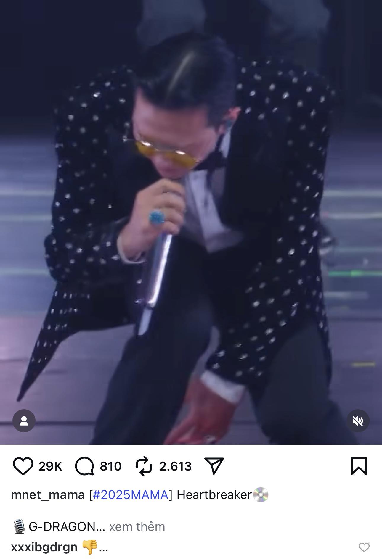 G-DRAGON thái độ không vui, diss thẳng mặt MAMA trong đêm!- Ảnh 1.