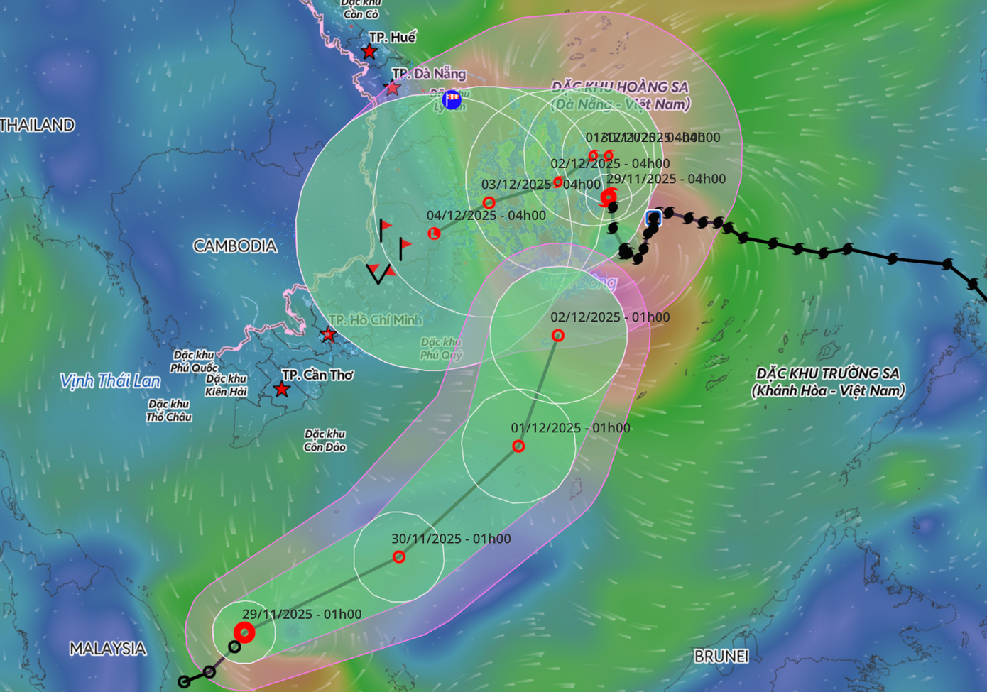 Biển Đông nhiều bão kỷ lục- Ảnh 1.