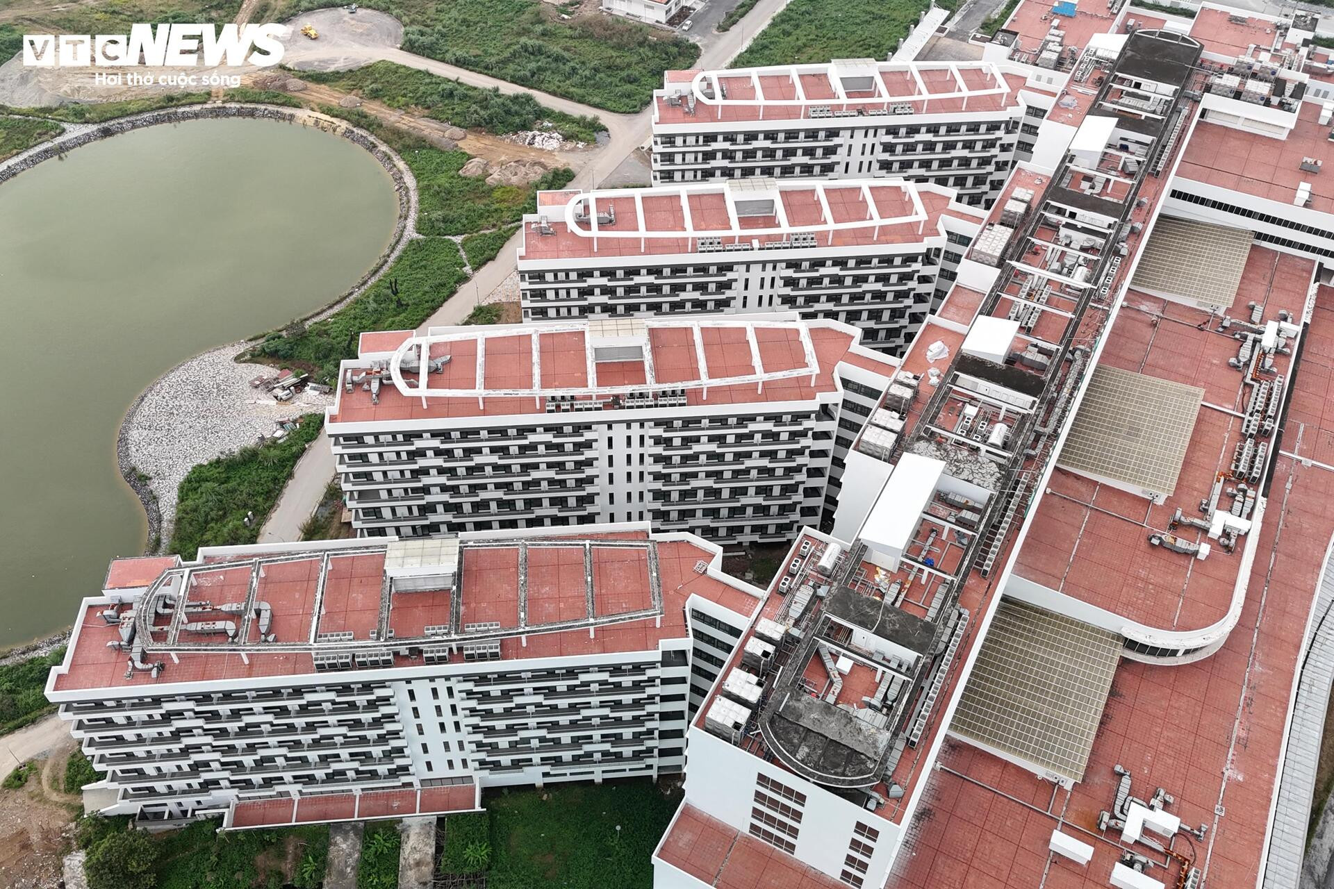 Diện mạo Bệnh viện Bạch Mai, Việt Đức cơ sở 2 trước ngày vận hành- Ảnh 4.