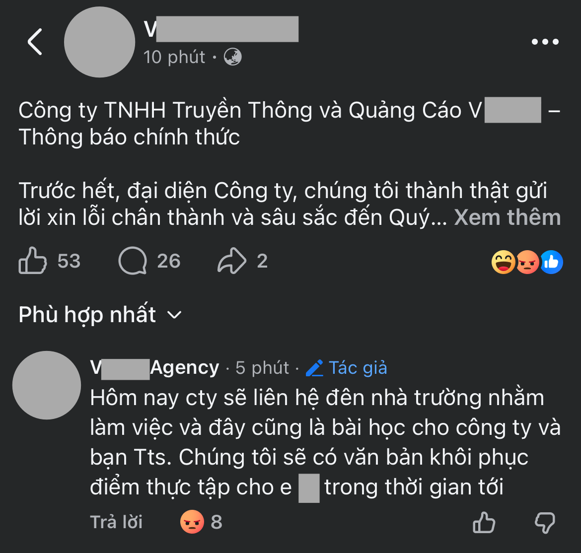 Đăng quyết định kỷ luật thực tập sinh lên mạng, chạy quảng cáo: Công ty nói lý do gì?- Ảnh 5.