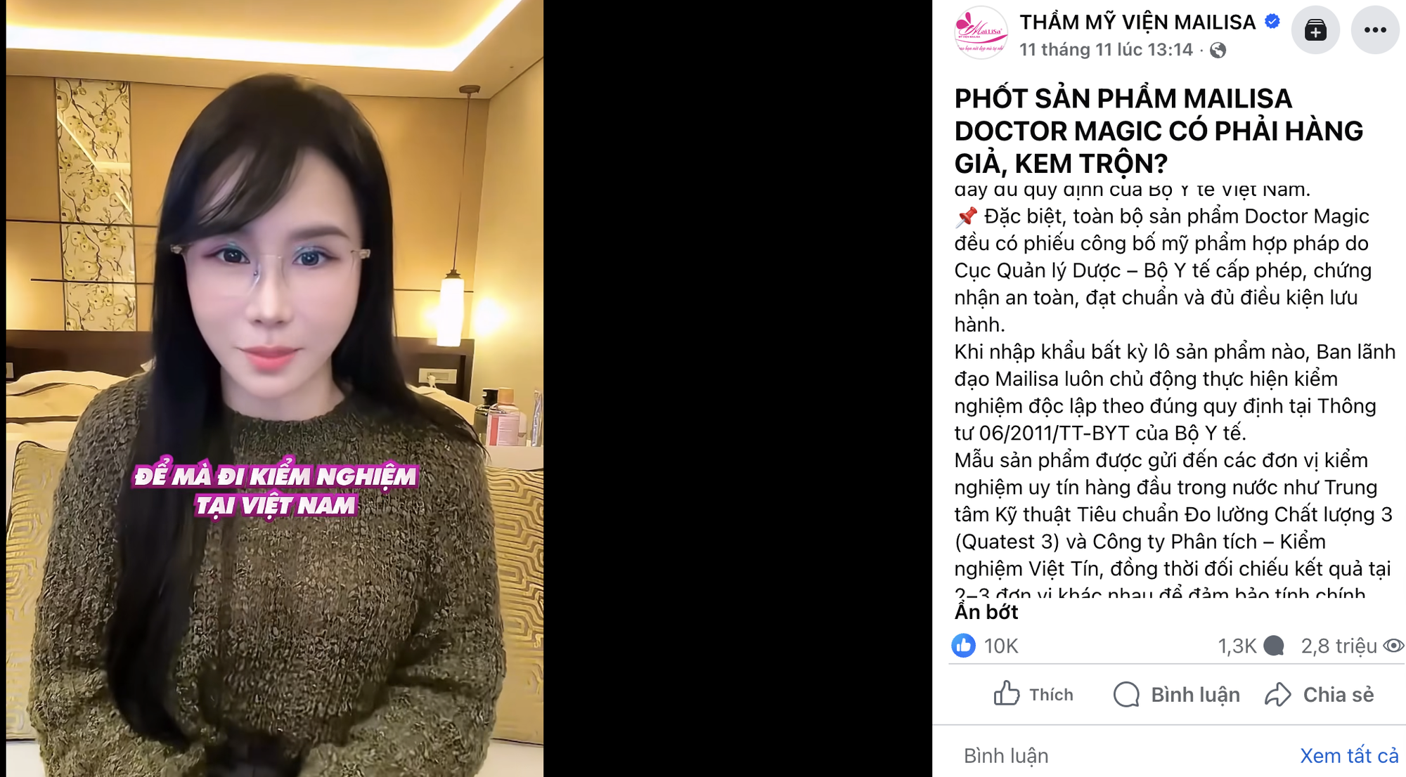 Vụ thu hồi 162 mỹ phẩm Mailisa: Hé lộ lỗ hổng hậu kiểm- Ảnh 7. Vụ thu hồi 162 mỹ phẩm Mailisa: Hé lộ lỗ hổng hậu kiểm- Ảnh 7.