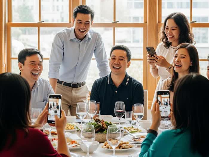 Họp lớp sau 10 năm ra trường, nhận được tin nhắn từ hoa khôi của lớp, tôi lặng lẽ thanh toán 70 triệu đồng: "Nếu hôm nay vắng mặt, tôi sẽ ân hận cả đời"- Ảnh 1.