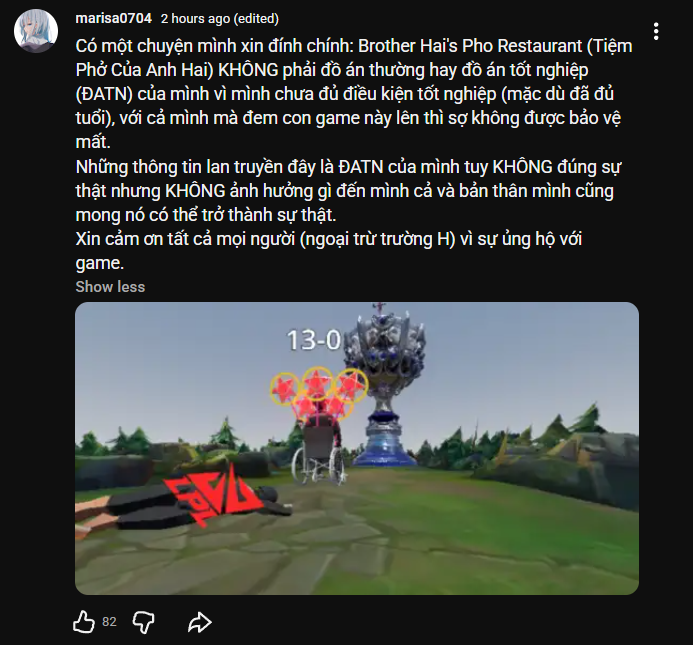 “Đấng sinh thành” Tiệm Phở Của Anh Hai vừa phải lên tiếng đính chính: Đây không phải đồ án tốt nghiệp!- Ảnh 2.