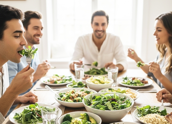 Điều gì xảy ra với cơ thể nếu ăn rau trước bữa chính?- Ảnh 1.