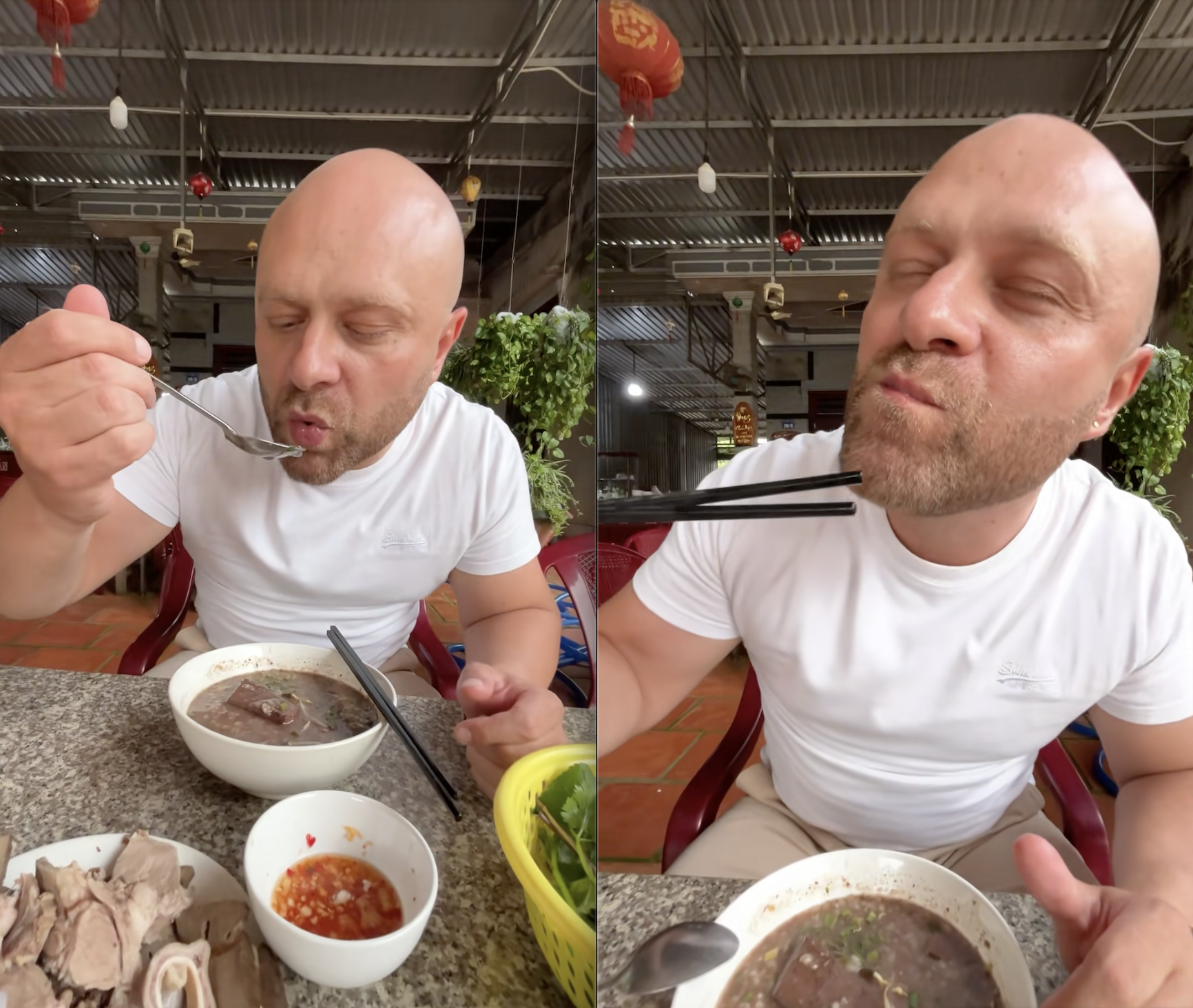 Khách Tây mukbang "mỹ vị nhân gian" của Việt Nam khiến dân mạng nức lòng- Ảnh 3.