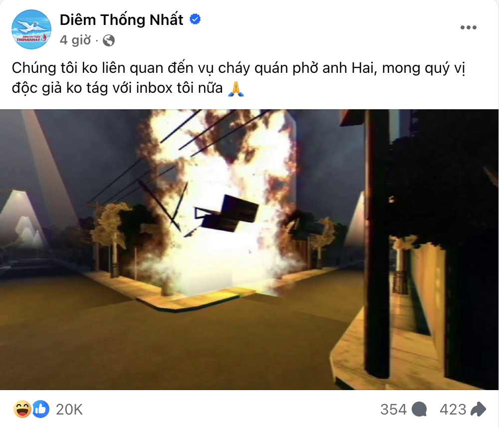 Diêm Thống Nhất bất ngờ "kêu oan" về một "sự cố" tại quán Phở anh Hai- Ảnh 2.