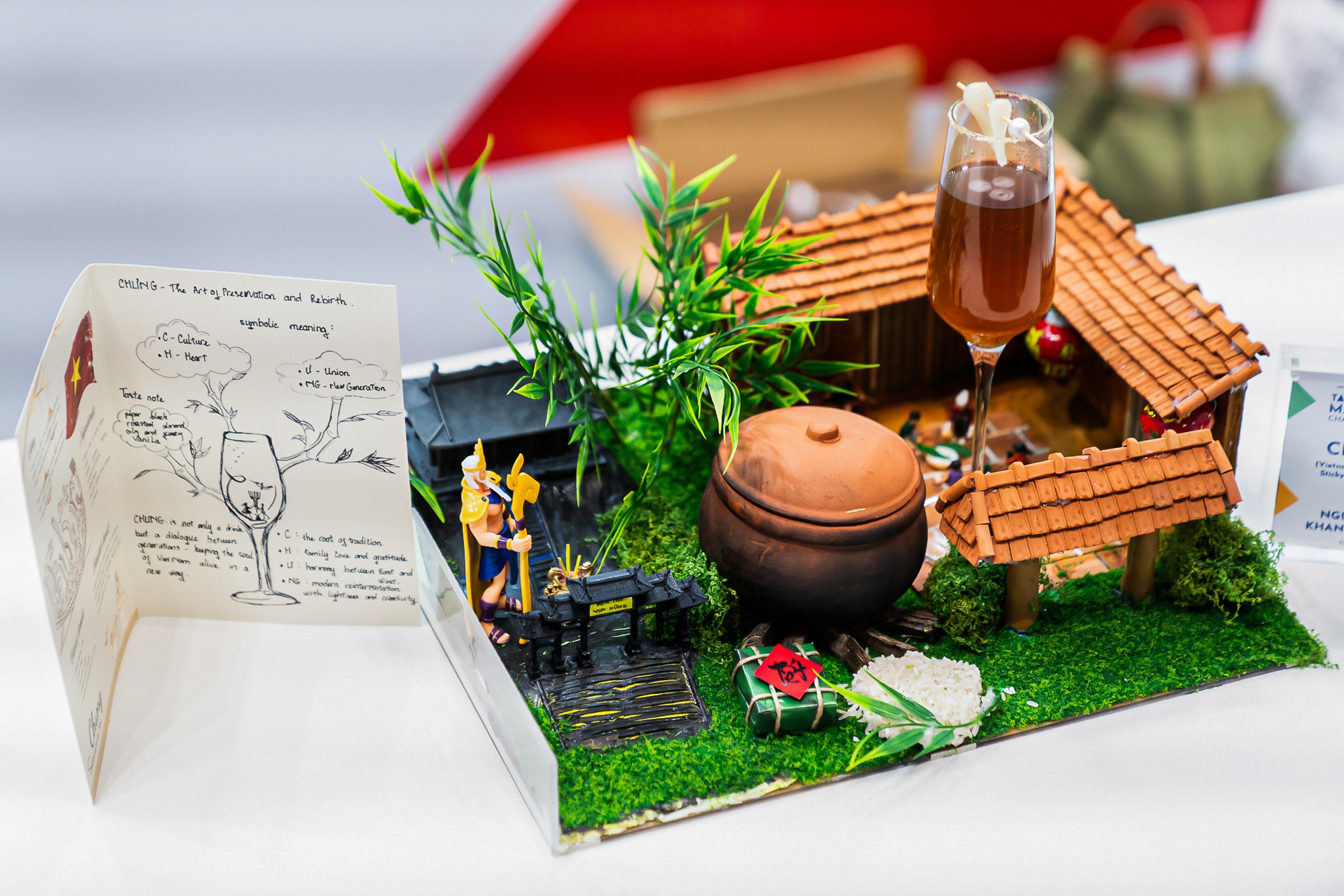 Độc lạ phở, bánh tét, bánh chưng lọt top 3 thức uống xuất sắc nhất cuộc thi đồ uống không cồn- Ảnh 5.