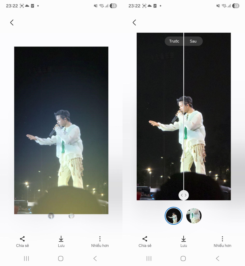 No Bad Seats #4: &ldquo;AI chỉnh nhẹ m&agrave; nghệ&rdquo;: Galaxy S25 Ultra n&acirc;ng cấp hậu kỳ cho fan đu concert- Ảnh 3.