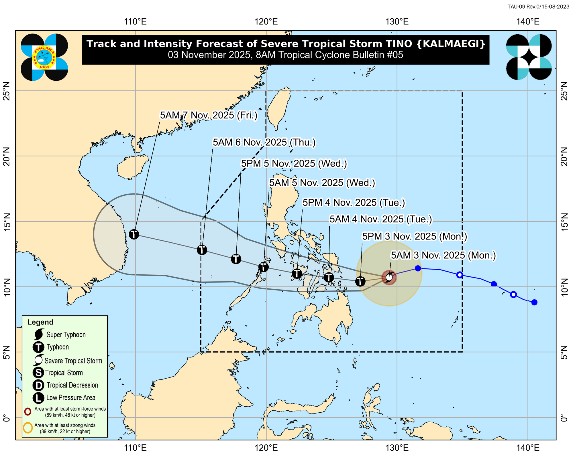 Dự báo đáng lo ngại của Philippines về cấp "siêu bão" của Kalmaegi- Ảnh 1.