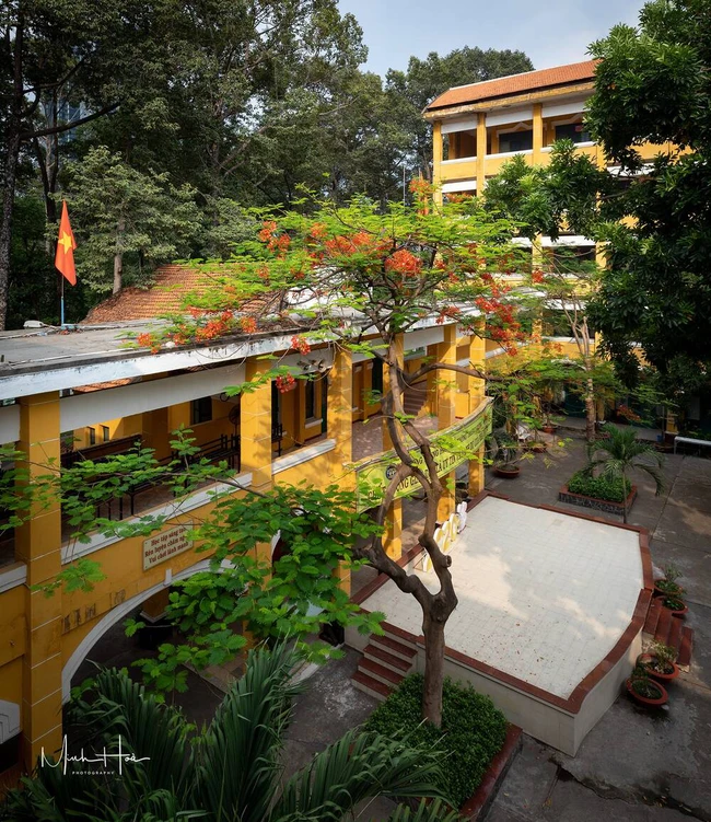 Từng là bệnh viện, ngôi trường này giờ siêu hot tại TP.HCM: Kiến trúc đẹp miễn chê, giơ máy lên là có ảnh đẹp- Ảnh 7.