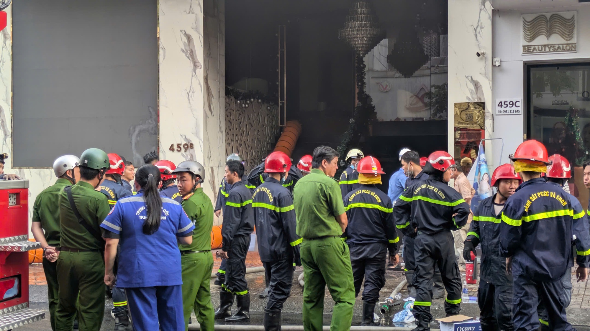 Lý do cháy thẩm mỹ viện ở trung tâm TPHCM- Ảnh 1.