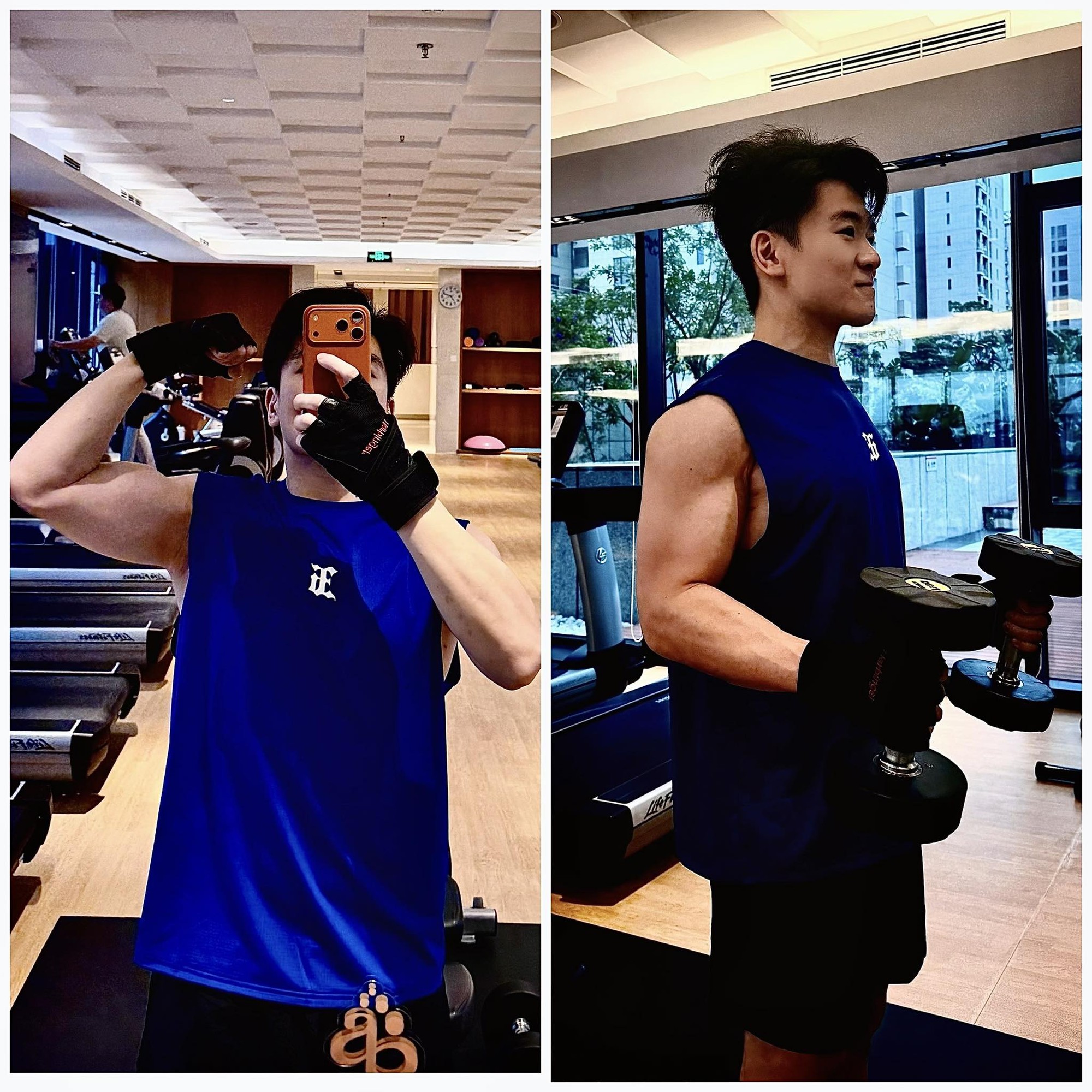 Phó tổng nghìn tỷ nhà bầu Hiển gây sốt với cơ bắp cuồn cuộn, đi công tác cũng tranh thủ Phó tổng nghìn tỷ nhà bầu Hiển gây sốt với cơ bắp cuồn cuộn, đi công tác cũng tranh thủ