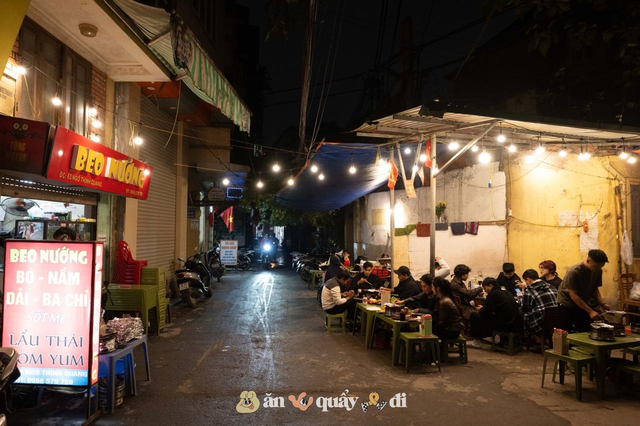 [Clip] Gặp chủ quán nướng hot nhất Hà Nội đêm nay: Chỉ sợ "không kham nổi"- Ảnh 1.