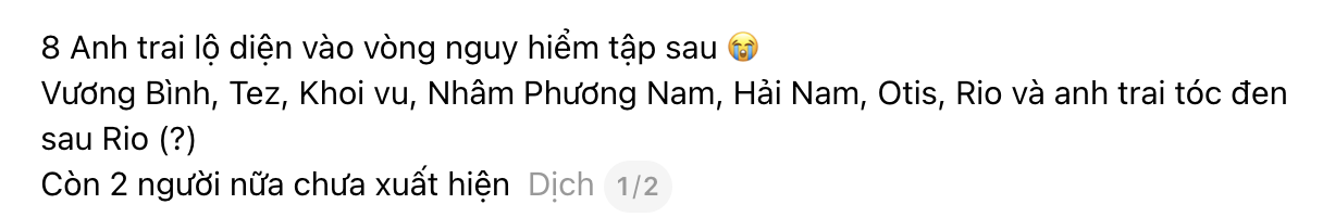 Lộ diện 8 Anh Trai có nguy cơ bị loại, 1 team nắm chắc phần thắng?- Ảnh 2. Lộ diện 8 Anh Trai có nguy cơ bị loại, 1 team nắm chắc phần thắng?- Ảnh 2.