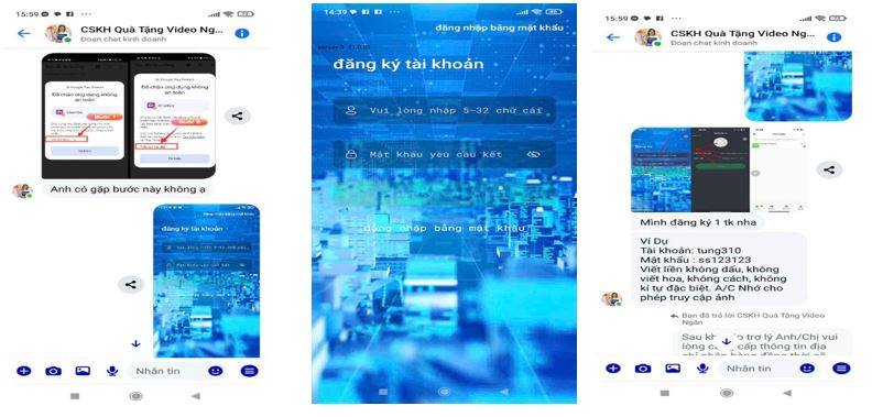 Chat với “Trợ lý Như Quỳnh”, nhiều người dân bị dụ cài app lạ để nhận 68.000, 90.000, 150.000 đồng- Ảnh 3. Chat với “Trợ lý Như Quỳnh”, nhiều người dân bị dụ cài app lạ để nhận 68.000, 90.000, 150.000 đồng- Ảnh 3.