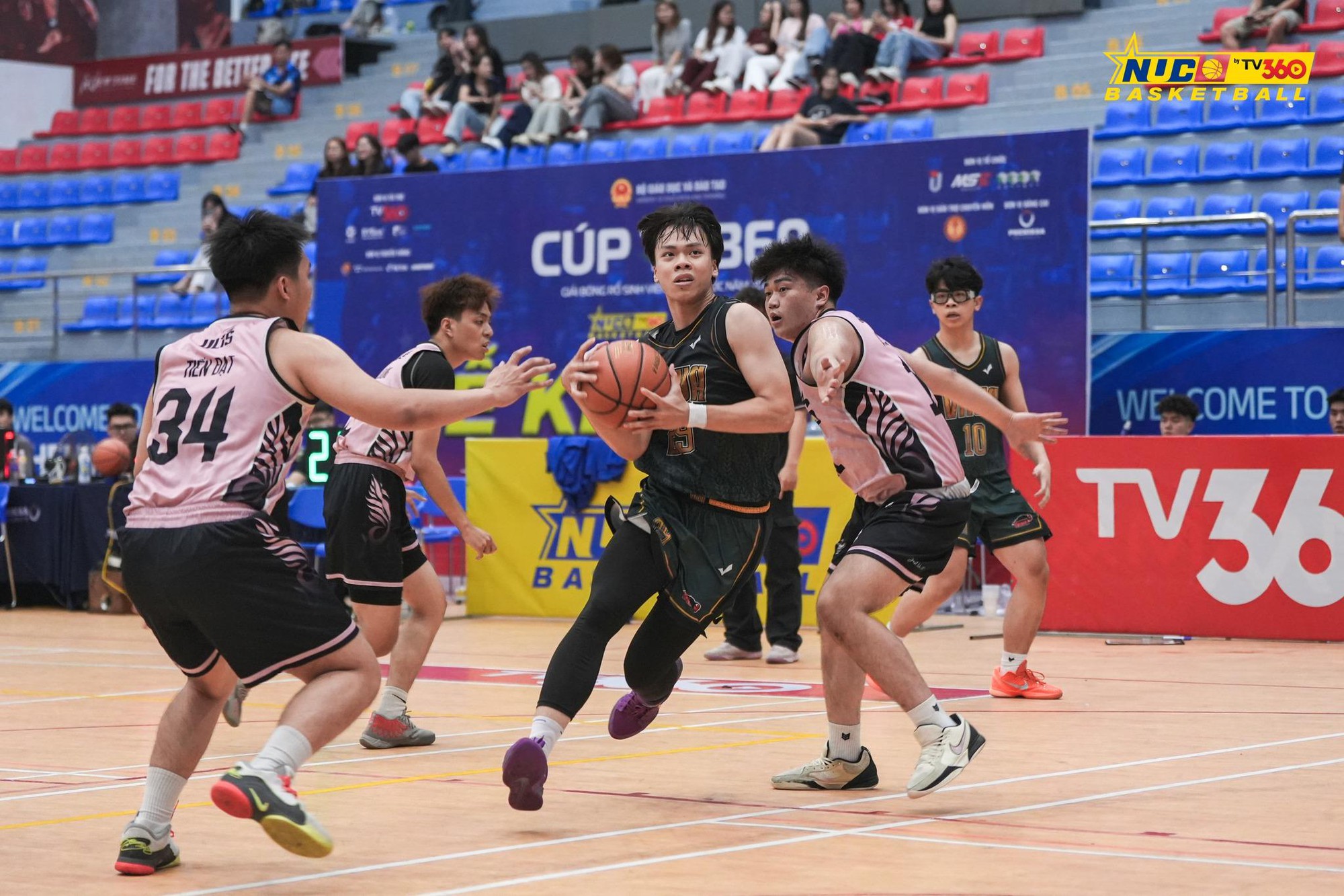 Giải Bóng rổ Sinh viên Toàn quốc 2025 – Cúp TV360: Sức hút kỷ lục, tinh thần “dẫn đầu cuộc chơi” bùng nổ!- Ảnh 2. Giải Bóng rổ Sinh viên Toàn quốc 2025 – Cúp TV360: Sức hút kỷ lục, tinh thần “dẫn đầu cuộc chơi” bùng nổ!- Ảnh 2.