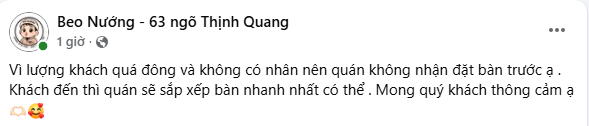Thông báo khẩn từ chủ quán nướng Hà Nội có chú chó giống hệt “cậu Vàng” trong game Phở Anh Hai- Ảnh 6. Thông báo khẩn từ chủ quán nướng Hà Nội có chú chó giống hệt “cậu Vàng” trong game Phở Anh Hai- Ảnh 6.