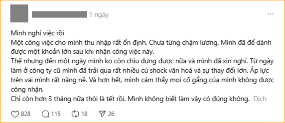 Tự nghỉ việc trước khi bị đuổi- Ảnh 1.