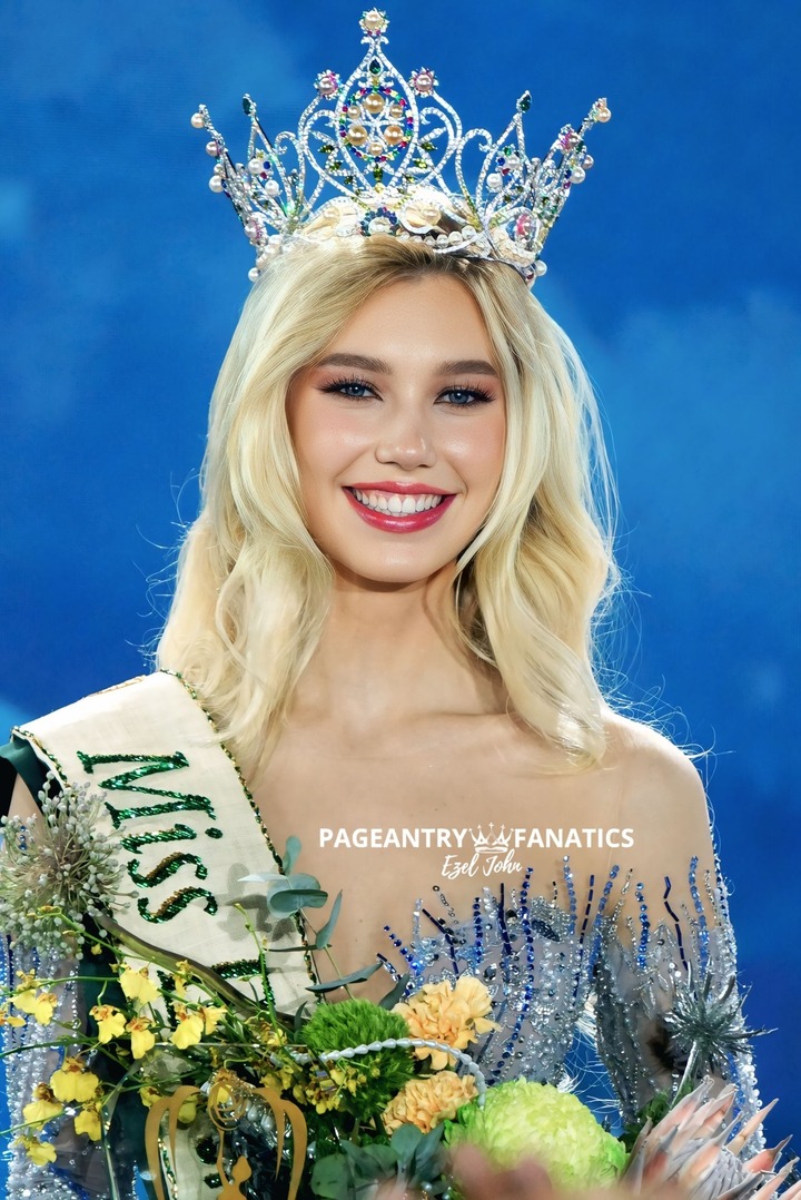 Sắc vóc cùng học vấn nổi bật của tân Hoa hậu Trái đất 2025- Ảnh 1.