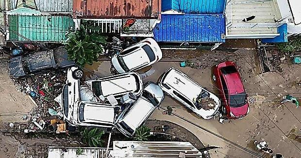 Bão Kalmaegi đổ bộ vào Philippines lần thứ 7, khung cảnh khắp nơi như Bão Kalmaegi đổ bộ vào Philippines lần thứ 7, khung cảnh khắp nơi như