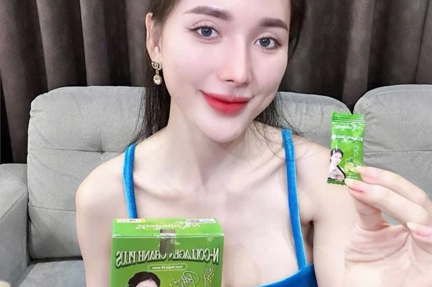 TP.HCM: Thông báo khẩn liên quan đến sản phẩm giảm cân do “Ngân Collagen” quảng cáo- Ảnh 1. TP.HCM: Thông báo khẩn liên quan đến sản phẩm giảm cân do “Ngân Collagen” quảng cáo- Ảnh 1.