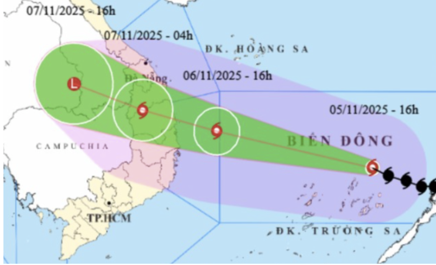 TP HCM yêu cầu các đơn vị trực chiến, sẵn sàng ứng phó bão Kalmaegi- Ảnh 1.