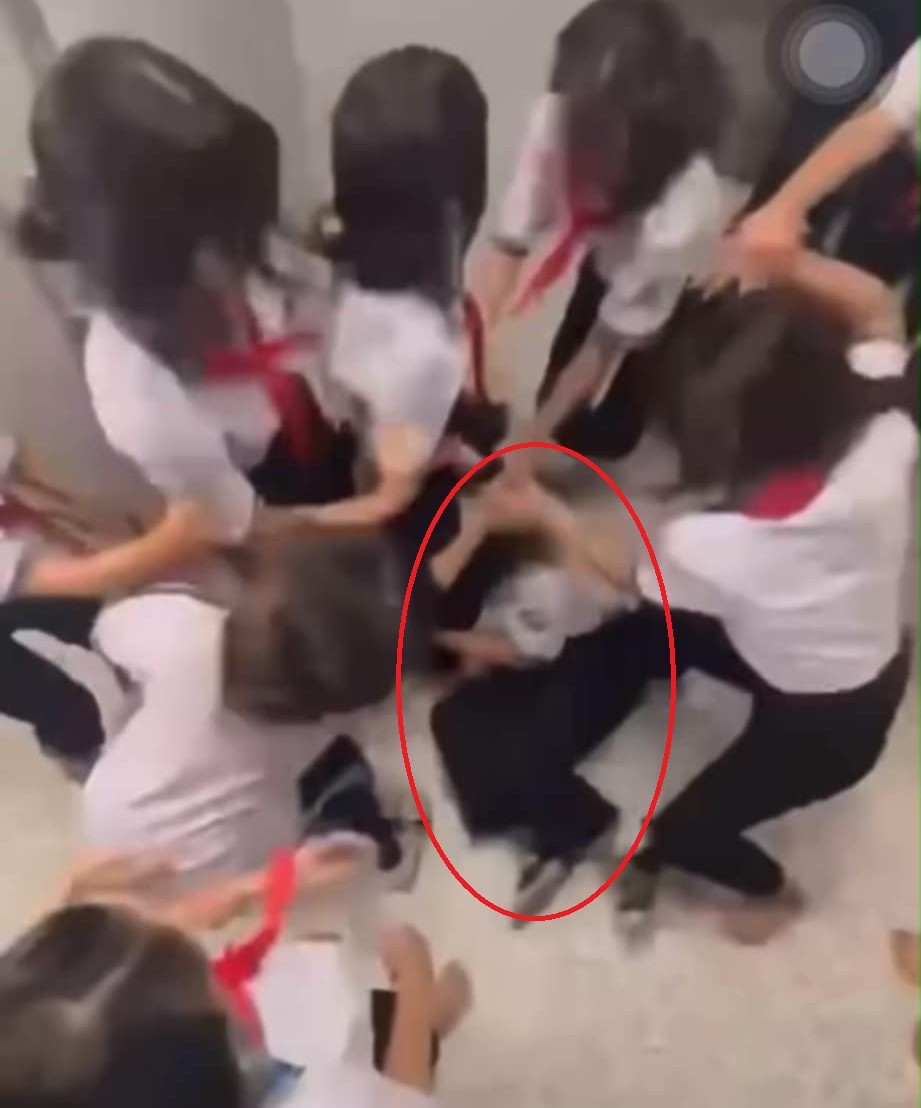 Vụ nữ sinh lớp 8 bị đánh hội đồng trong nhà vệ sinh: Rạn 3 xương sườn- Ảnh 2.