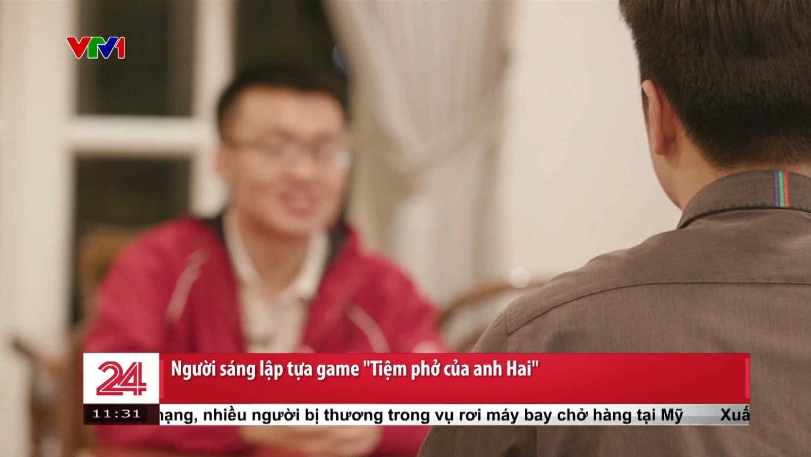 Chân dung quá bất ngờ của tác giả "Phở Anh Hai" trên VTV- Ảnh 1. Chân dung quá bất ngờ của tác giả "Phở Anh Hai" trên VTV- Ảnh 1.