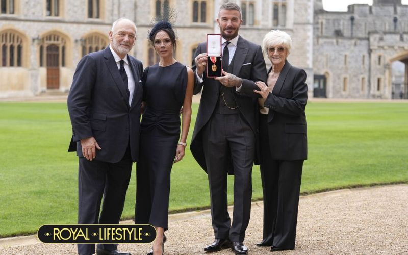 Victoria Beckham chỉ mặc một màu duy nhất khi gặp Hoàng gia và lý do khiến ai cũng phải gật gù khen thông minh!- Ảnh 1.