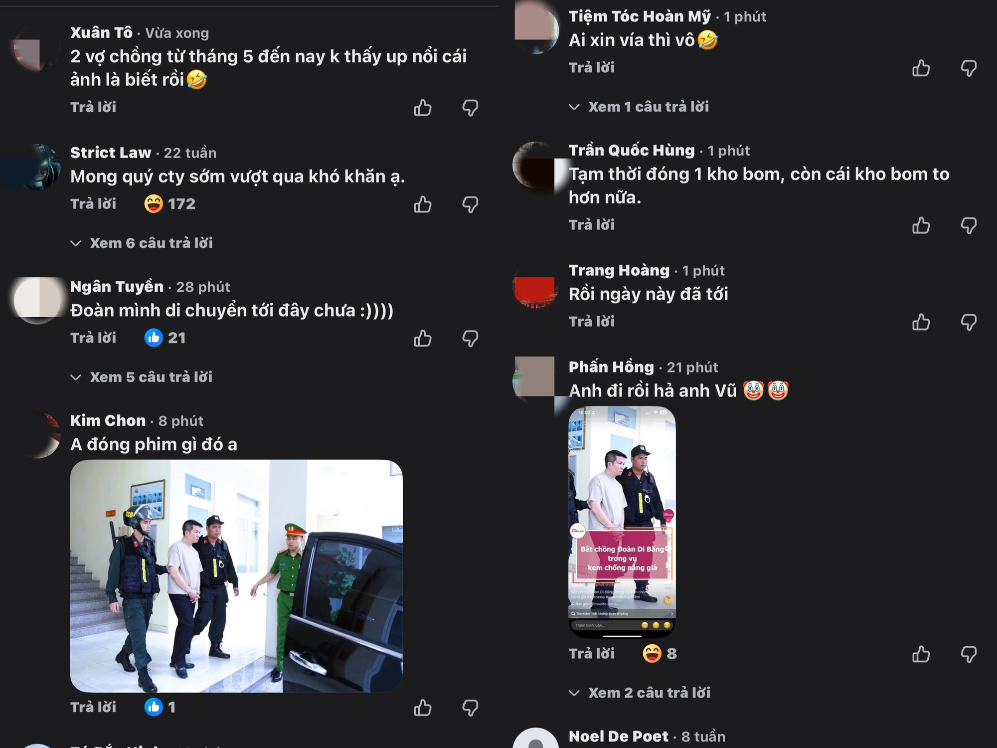 Mạng xã hội "dậy sóng" sau khi chồng ca sĩ Đoàn Di Băng bị bắt- Ảnh 2. Mạng xã hội "dậy sóng" sau khi chồng ca sĩ Đoàn Di Băng bị bắt- Ảnh 2.