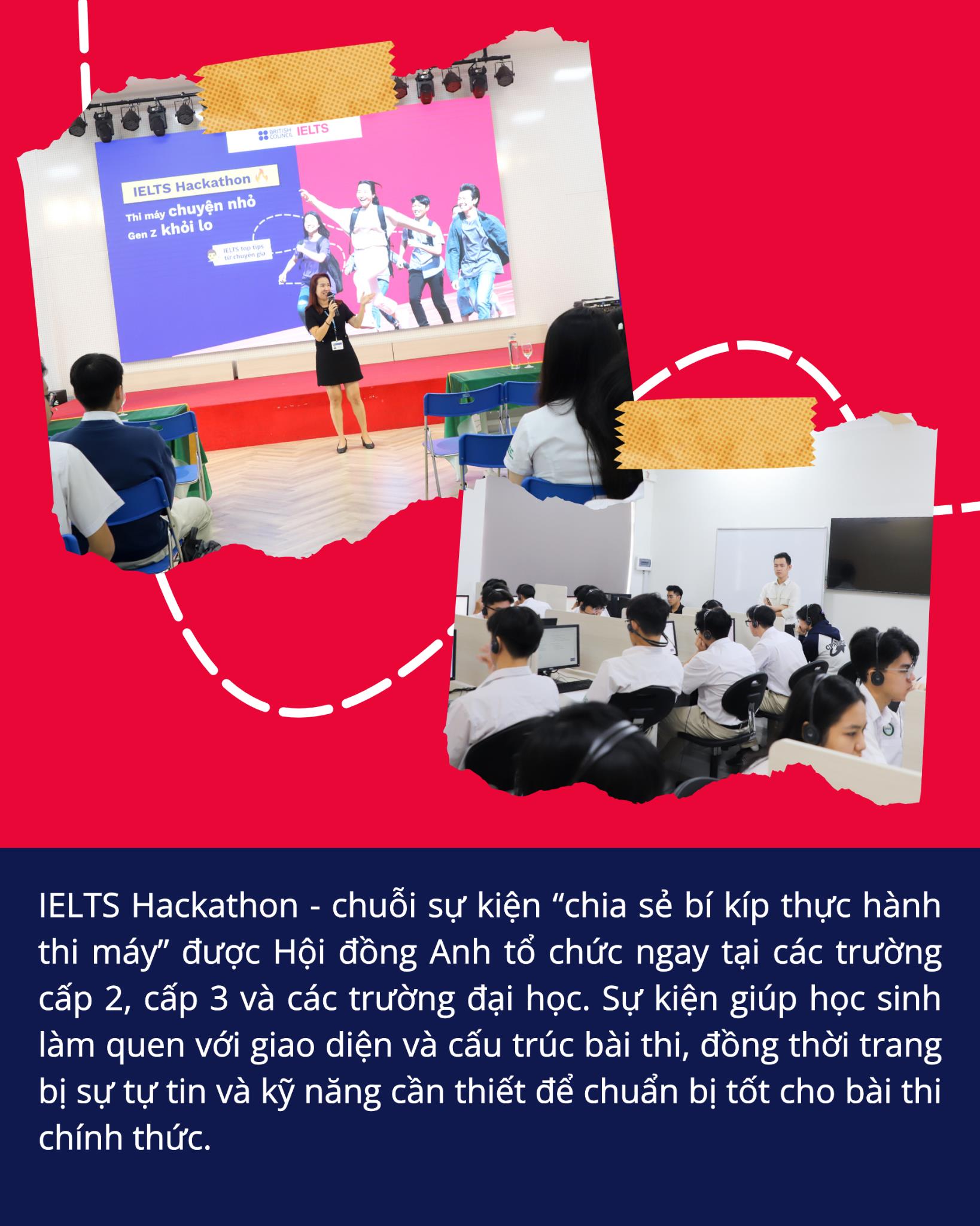 IELTS Hackathon – Hành trình tiếp sức thi IELTS trên máy của Hội đồng Anh chạm ngõ học đường- Ảnh 1. IELTS Hackathon – Hành trình tiếp sức thi IELTS trên máy của Hội đồng Anh chạm ngõ học đường- Ảnh 1.
