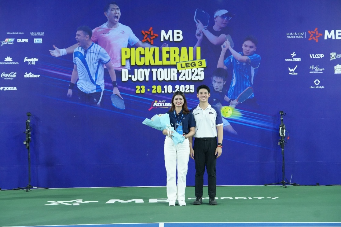 Giải MB Pickleball D-Joy Tour 2025 chặng 3 khép lại ấn tượng, hướng đến Vietnam Masters- Ảnh 3.